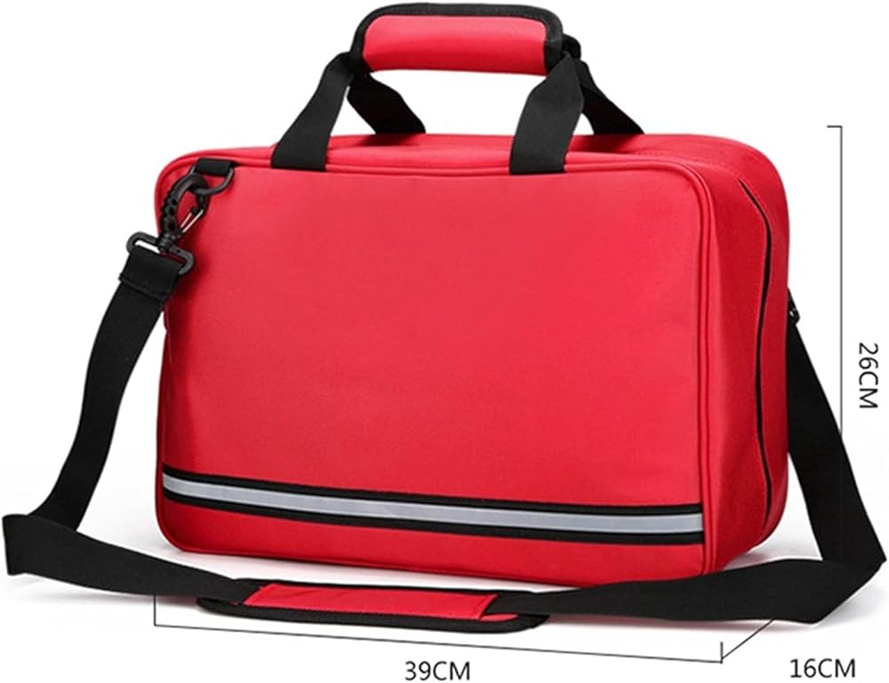 Amazon.co.jp: 救急箱 赤い空の応急処置バッグ車のバッグキャンプ緊急